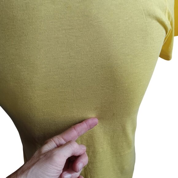 Small Single Stitch T-shirt Great America Roller Coaster Club 1980's Puff Print - Picture 6 of 7